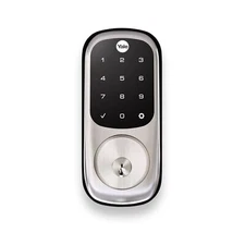 Weatherproof Durable Electronic Secure Smart Touchscreen Keypad Door Lock 2 Keys