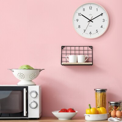Acctim Aster nicht tickende Sweep schlanke Wanduhr