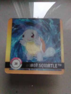 1999 Pokemon #07 Squirtle/#08 Wartortle 38 Flipz Artbox