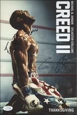 Florian Munteanu & Steven Caple Jr. "Creed II" AUTOGRAPHS Signed 8x12 Photo ACOA