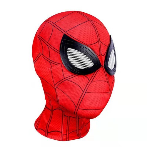 Costume cosplay nero incredibile maschera uomo spidar maschere spidarman oggetti di scena Halloween - Foto 4 di 20