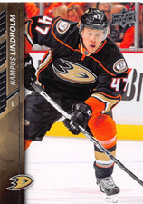 Hampus Lindholm 2015-16 Upper Deck Hockey card #3 Anaheim Ducks