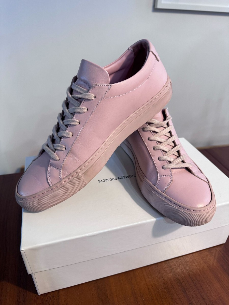 スニーカー COMMON PROJECT Women Sneakers 61902015 PINK Common Projects Original Achilles Leather Sneaker Women's
