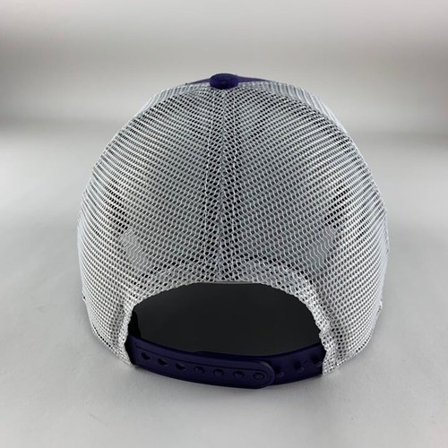 Phoenix Suns NBA New Era Snapback Trucker Hat Purple White New - 第 3/6 張圖片
