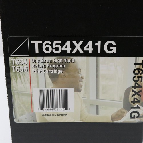 Lexmark T654X41G Extra High Yield Return Program Print Cartridge T654, T656 - Picture 4 of 4