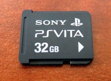 32GB Memory card for Sony PS Vita - Exc condition - FREE Tracked 24 delivery!