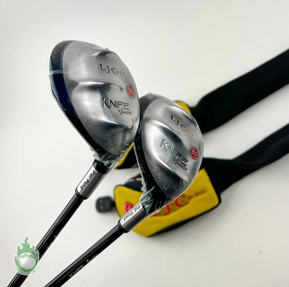 Tacos de golfe La Jolla Knife Junior madeira 1/3 e 5/7 6-9 anos grafite - Imagem 2 de 4