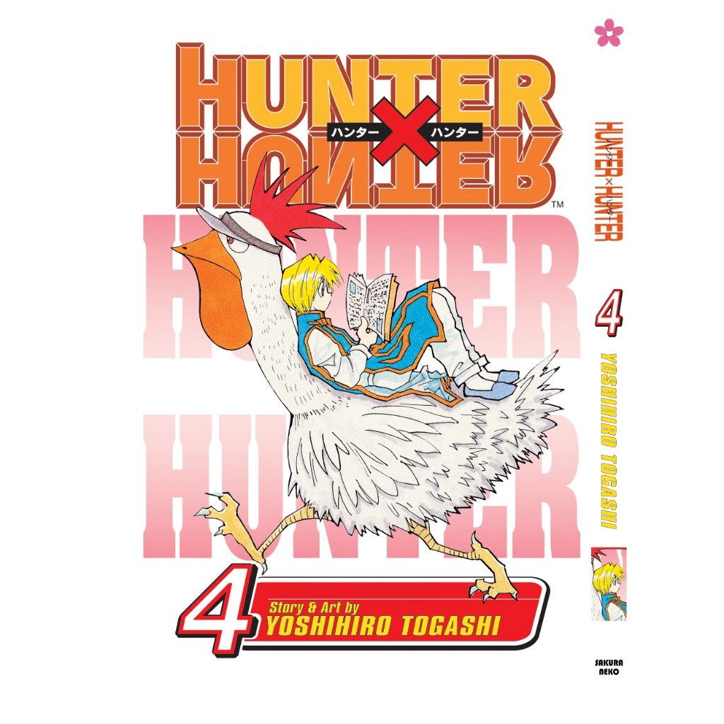 Hunter X Hunter Manga English Version Volumes 1-4 All Set Comic