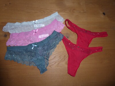 3 x Damen Slip Panty Hipster ''Secret'' + 2 x Sloggi- Größe M 38/40 - neu