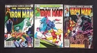 Invincible Iron Man #162, #163, #164  Marvel Lot FREE SHIPPING HTF KEY VINTAGE