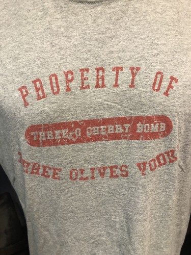 Three olives vodka Three - O Cherry Bomb Squad