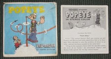 Vintage View-Master Popeye The Sailor Man Cartoon Comic Viewmaster Reel Lot Set
