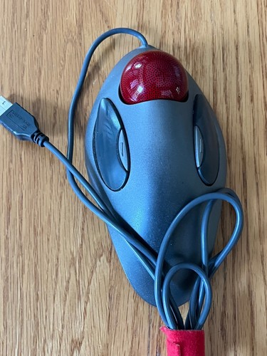 Logitech T-BC21 USB Optical Trackman Marble Mouse Trackball