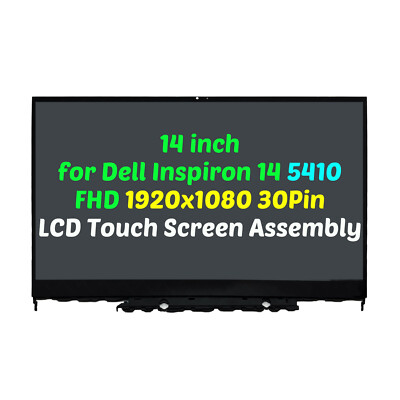 FHD LCD Touch Screen Assembly for Dell Inspiron 14 5410 2-in-1 P147G ...