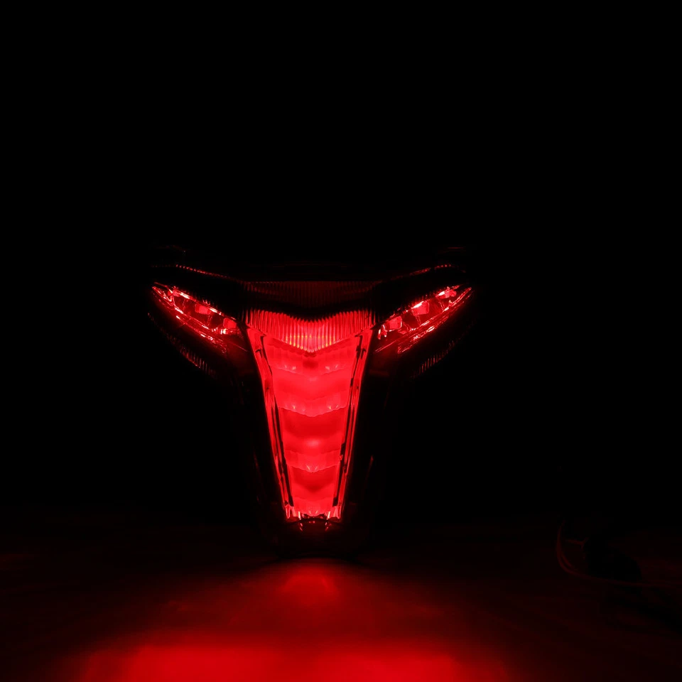 Luz trasera de freno LED indicador de señal de giro para KAWASAKI NINJA ZX6R ZX636 2024-25 Foto 4 de 4