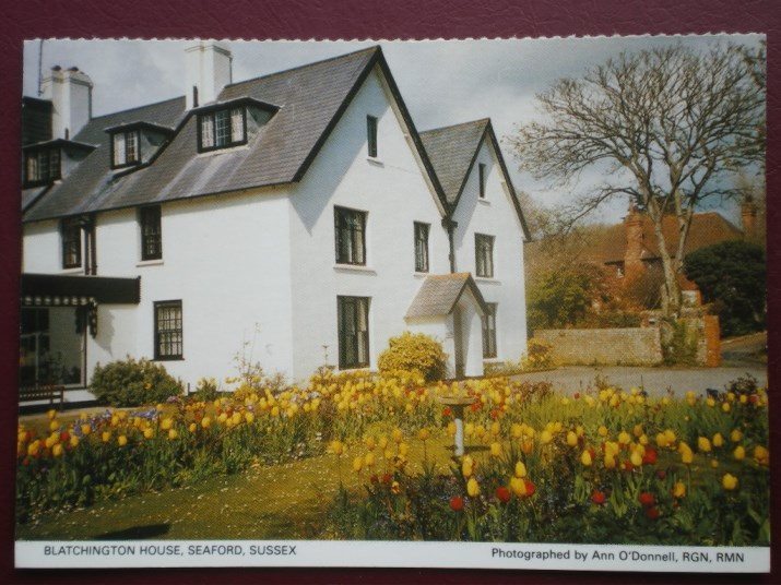 POSTCARD SUSSEX SEAFORD BLATCHINGTON HOUSE eBay