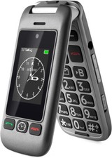Artfone 4G Foldable Mobile Flip Phone for Elderly Camera SOS Dual Color Unlocked