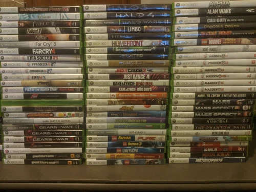 Microsoft Xbox 360 Games You Choose