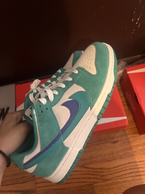 Nike Dunks Aqua Blue And Purple And White