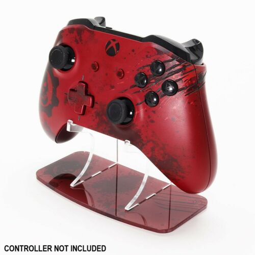 Gears of War Crimson Omen Xbox One Controller Display Stand - Printed Acrylic - Picture 1 of 3