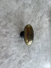 Top Knobs 1 1/2" Chateau Warwick Oval Cabinet Knob Dark Antique Brass M71