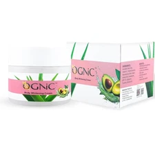 OGNiC Body Whitening Cream Aloe Vera, Avocado & Niacinamide for Skin Bright 200g