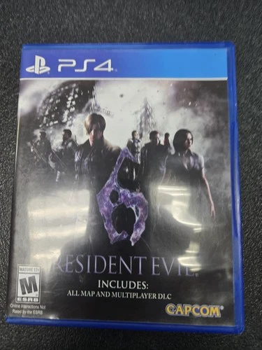 Resident Evil 6 PS4 Blue Box  Tested Works