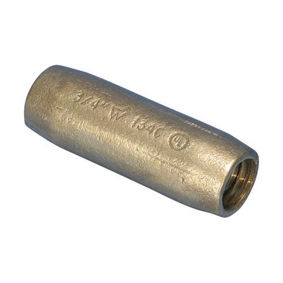 ERICO CR34 Ground Rod Coupler 3/4IN Bronze Threaded