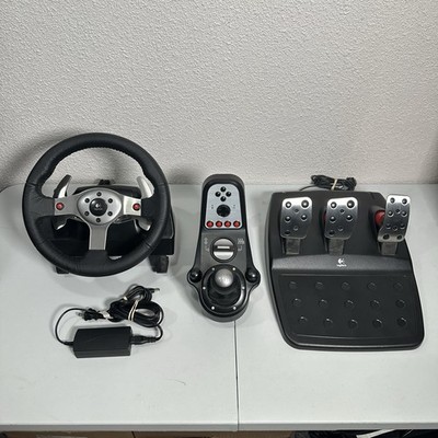 Logitech G25 Force Feedback Racing Wheel, Pedals & Shifter - COMPLETE SET