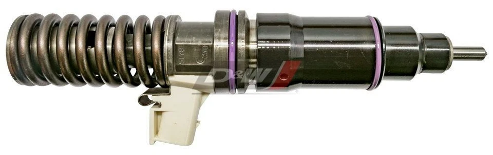 Inyector de combustible Detroit Diesel Serie 60 14L Reman Delphi EX631018 NOS - Sin núcleo Foto 3 de 4