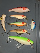 Lot of 7 Vintage Rabble Rouser Lures - Crankbaits