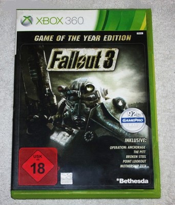 xBox 360 * FALLOUT 3   Game of the Year Edition!  * komplett in OVP # Top