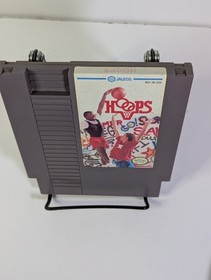 Hoops (Nintendo NES) Authentic Cleaned/Tested/Working!