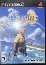 Final Fantasy X (PlayStation 2, 2001) No Manual. Tested. Authentic.