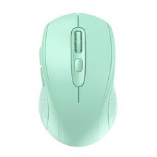 Bluetooth Mouse 4000DPI Wireless Mice 2-in-1 BT 5.0/3.0 2.4Ghz USB Green