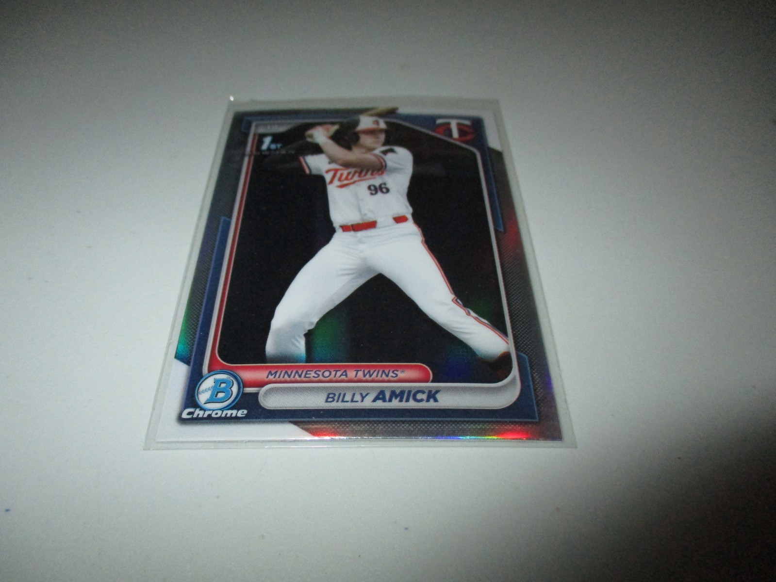 Billy Amick 2024 1st Bowman Draft Chrome Refractor #BDC-68