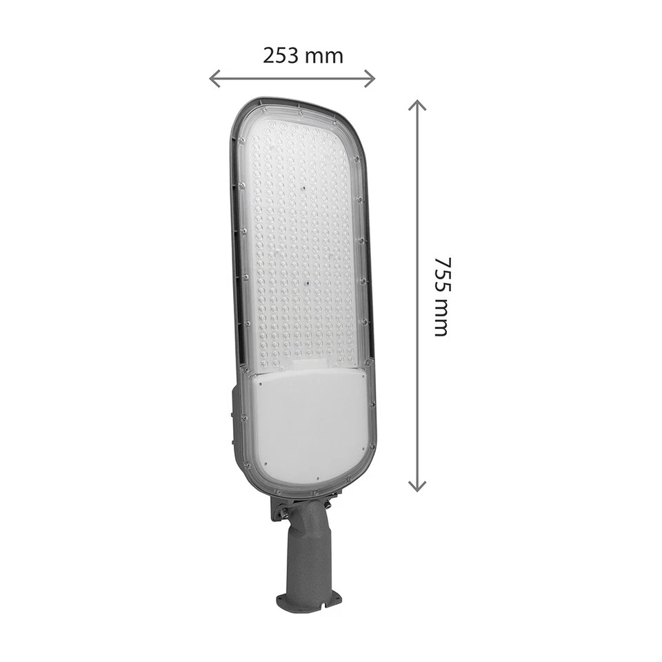 LED Industrieleuchte Straßenlampe IP65 200W 28000lm 4000K Dämmerungssensor - Bild 4 von 4