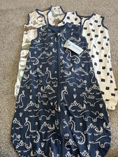 Lot Of Three Yoofoss Baby Sleep Sacks Size 6 - 12 Months New Blue Baby Boy M6