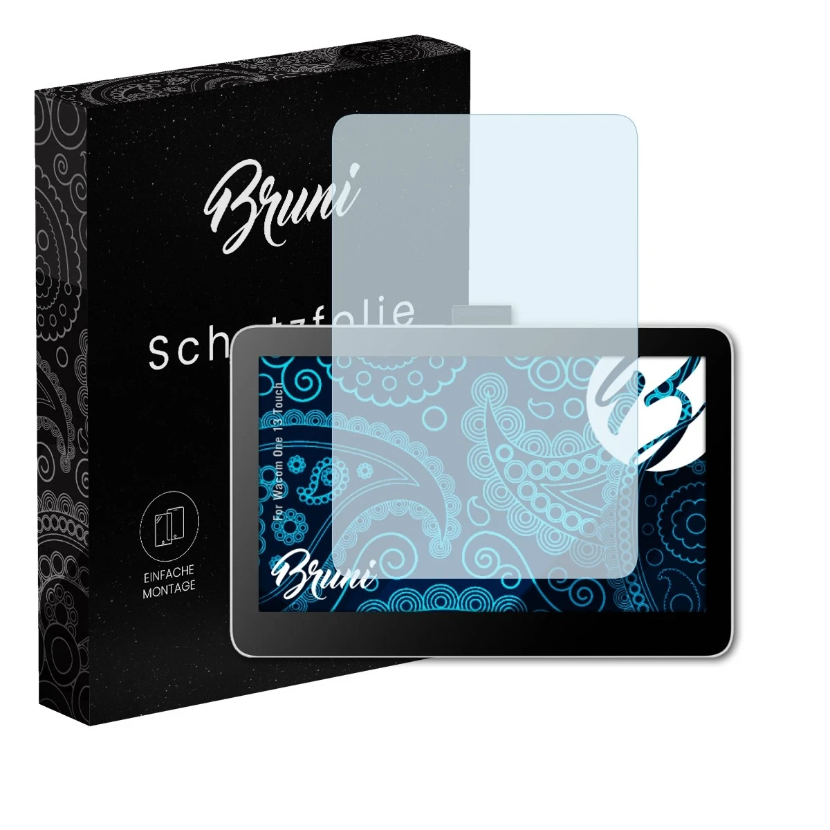 Bruni 2x film for Wacom One 13 touch protective film screen protector