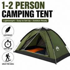 Night Cat 1-2 Person Backpacking Tent Waterproof Lightweight Hiking Camping