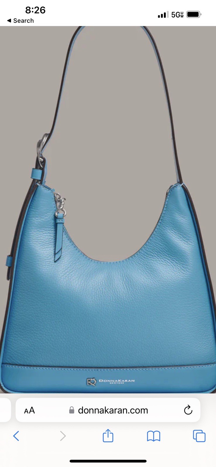 Donna Karan Turquoise Purse-New Gorgeous With tags!