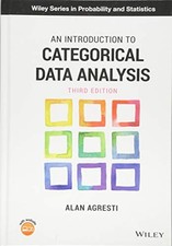AN INTRODUCTION TO CATEGORICAL DATA ANALYSIS (WILEY SERIES By Alan Agresti *VG+*
