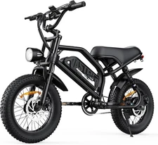 Adults Women 16" 500W E-Bike - Smooth Ride 20MPH 36V 40KM Easy Charge