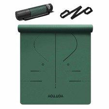 Yoga Mat 72"x 32"x1/3"Extra Wide Non-Slip Exercise Fitness Mats Eco-Friendly TPE