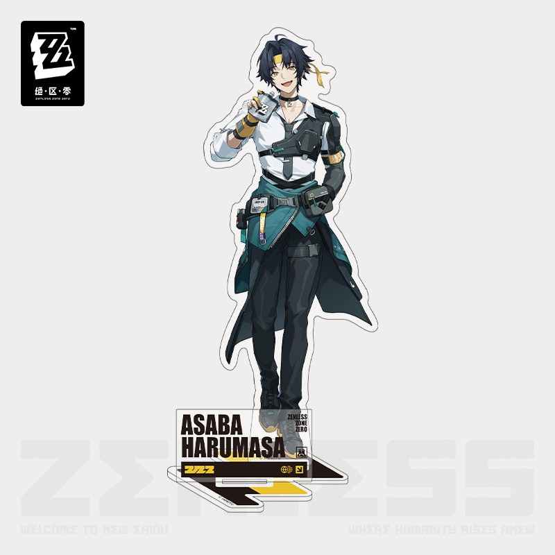 ZZZ miHoYo Zenless Zone Zero Asaba Harumasa Acrylic Stand Figures