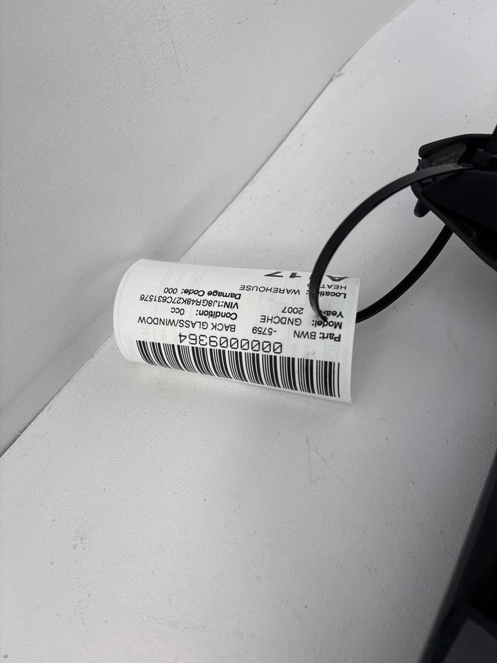 Jeep Grand Cherokee 2005-2010 puerta trasera puerta levadiza ventana de vidrio fabricante original Foto 2 de 4