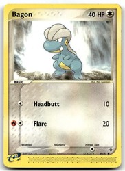 Bagon 49/97 EX Dragon Common