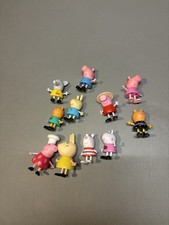 peppa pig friends figures lot Of 11 Toys Animals Jazwares 2003 Current