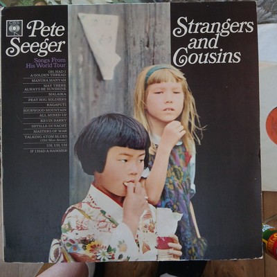 Pete Seeger, Strangers & Cousins,songs From His World Tour 1965 CBS Vinyl Album