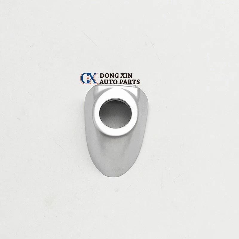 Silver Door Front Outer Handle Trim Molding Cap Fit Fiat 500X 2016-2021 Foto 2 de 4